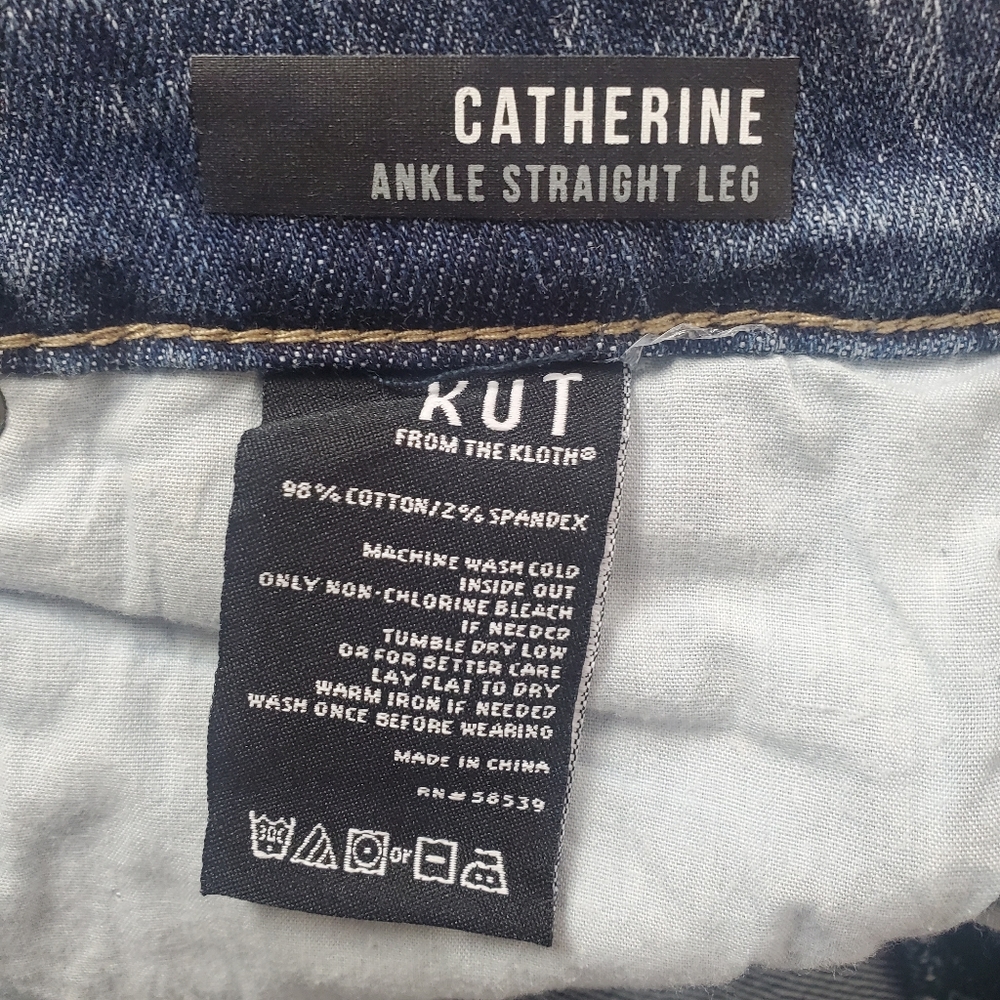 Kut from the Kloth Catherine ankle straight leg crop 2 - Picture 5 of 6